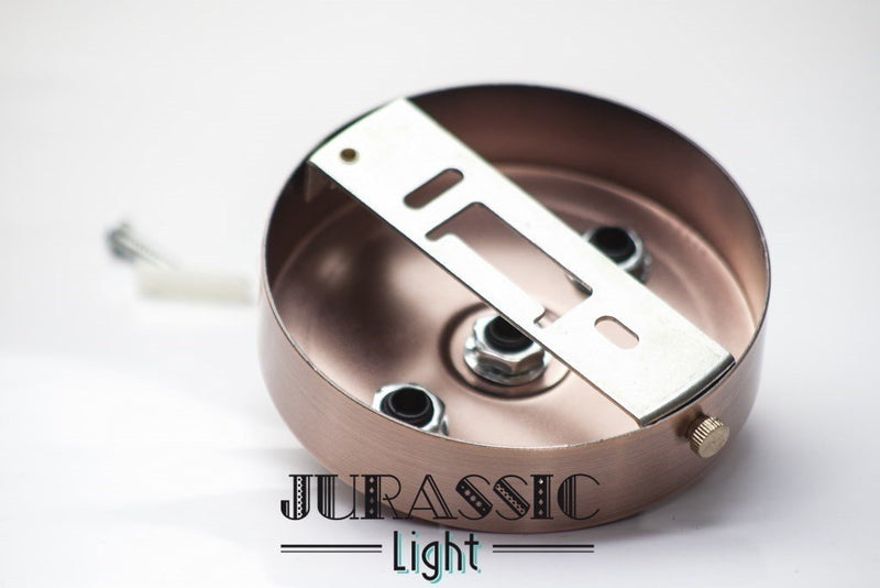 Rosace cuivrée 3 sorties - Jurassic-Light